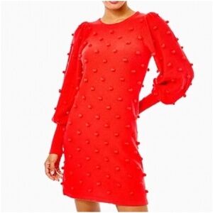 Lilly Pulitzer "ruby red" kippa dress